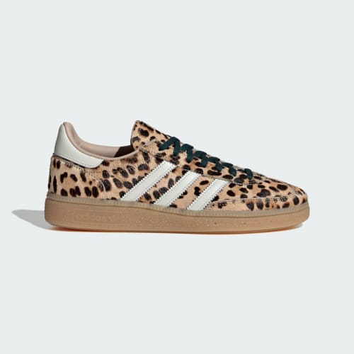Women's Adidas Leopard Print Handball Spezial Shoes
