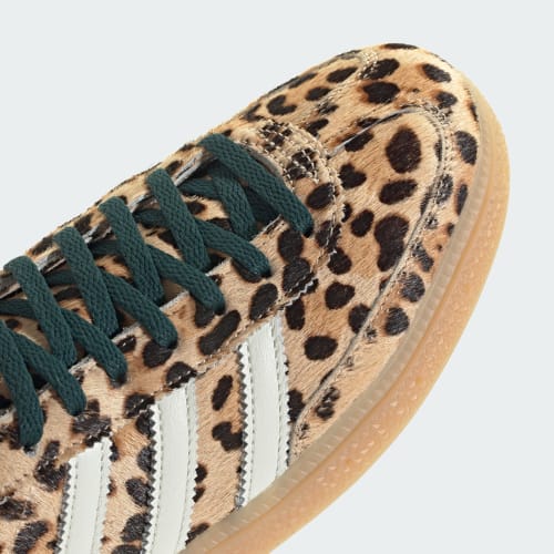 Women's Adidas Leopard Print Handball Spezial Shoes