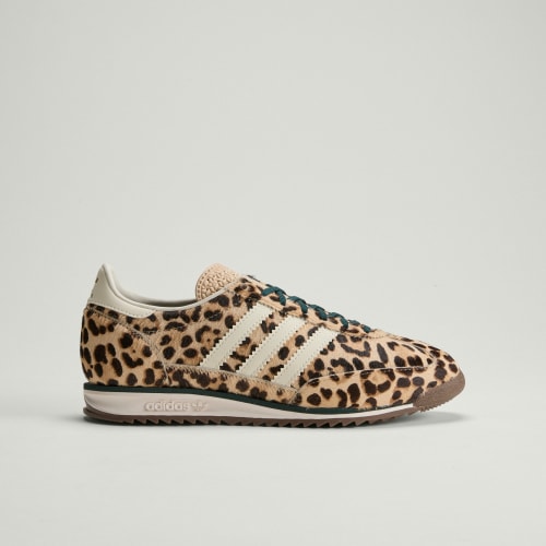 Women's Adidas Leopard Print SL 72 OG Shoes