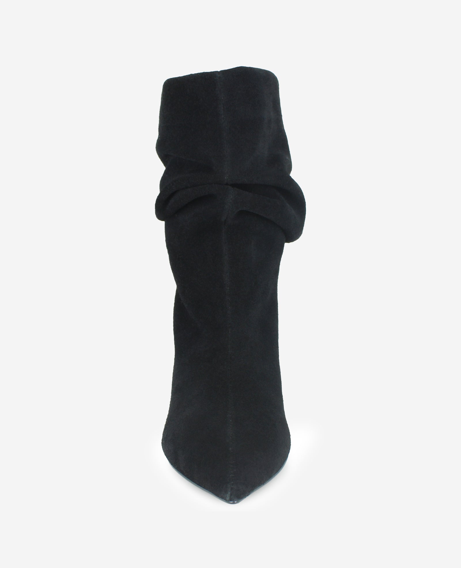 Kenneth Cole Marsha Suede Kitten Heel Booties Black Suede