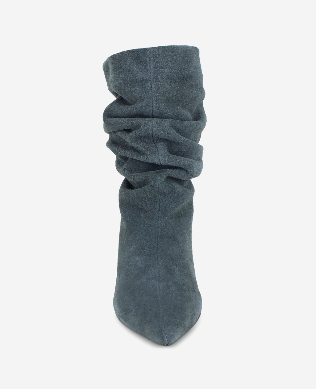 Kenneth Cole Marsha Suede Kitten Heel Booties Charcole Suede