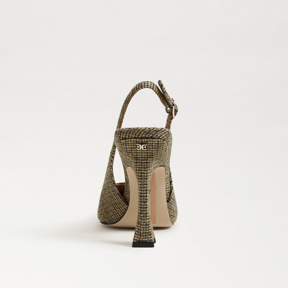 Sam Edelman Women's Odette Cap Toe Slingback Pumps