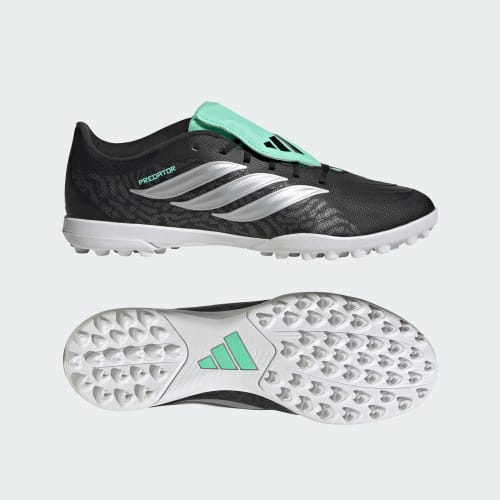 Men's Adidas Predator Club Fold-Over Tongue Turf Soccer Cleats