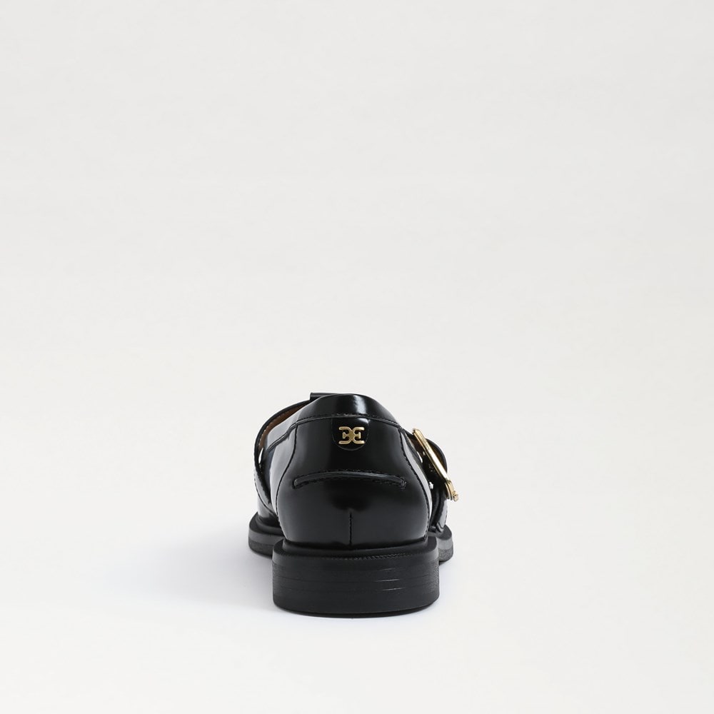 Sam Edelman Women's Elaina T-Strap Buckle Loafers