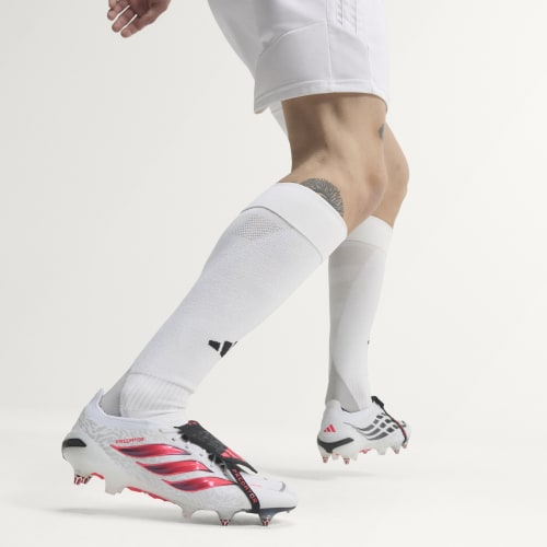 Men's Adidas Predator Elite Fold-Over Tongue Soft Ground Soccer Cleats