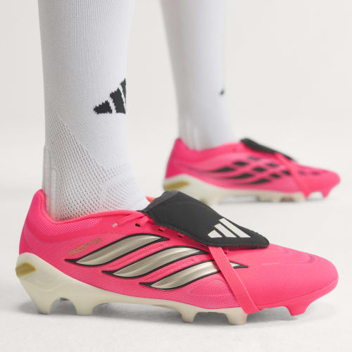 Men's Adidas Predator League Fold-Over Tongue Firm Ground Soccer Cleats
