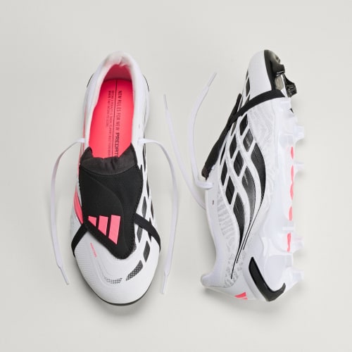 Men's Adidas Predator League Fold-Over Tongue Firm Ground Soccer Cleats