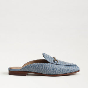 Azure Blue Faux Raffia