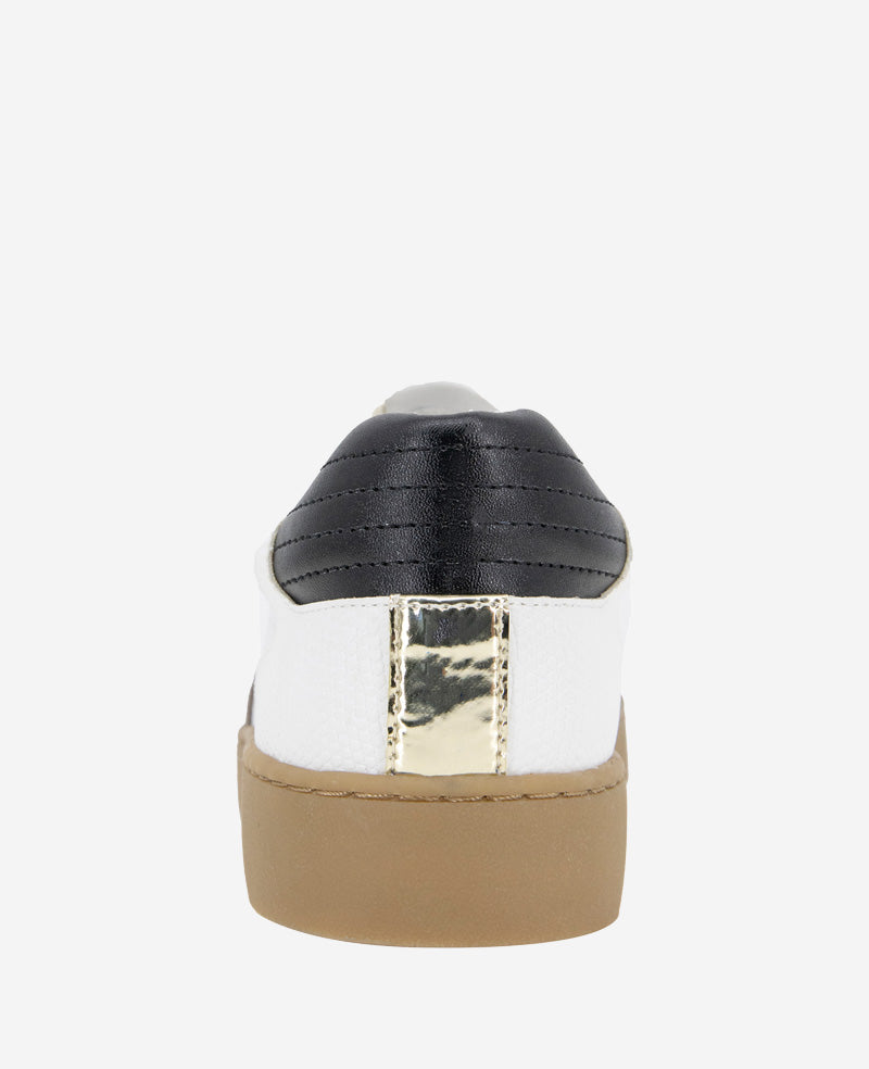 Kenneth Cole Sam Leather Sneakers Grey/White