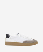 Kenneth Cole Sam Leather Sneakers Grey/White