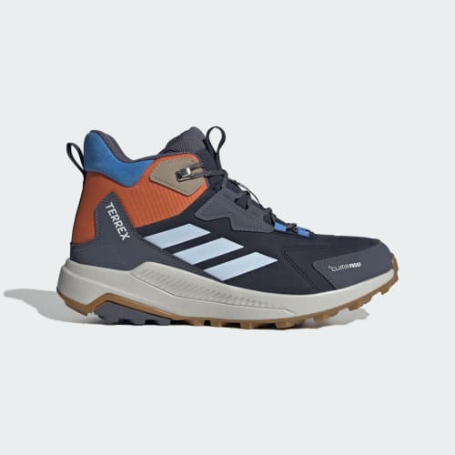 Men's Adidas Terrex Anylander Leather Mid Climaproof Hiking Shoes