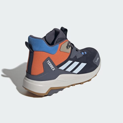 Men's Adidas Terrex Anylander Leather Mid Climaproof Hiking Shoes