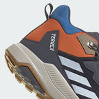Men's Adidas Terrex Anylander Leather Mid Climaproof Hiking Shoes