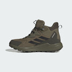 Men's Adidas Terrex Anylander Leather Mid Climaproof Hiking Shoes