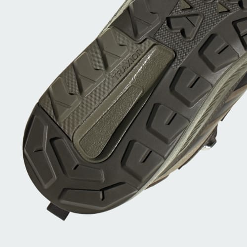 Men's Adidas Terrex Anylander Leather Mid Climaproof Hiking Shoes