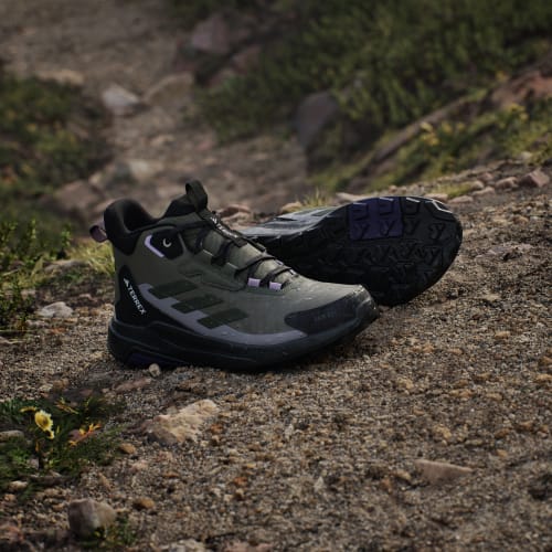 Women's Adidas Terrex Anylander Mid Rain.Rdy Hiking Shoes