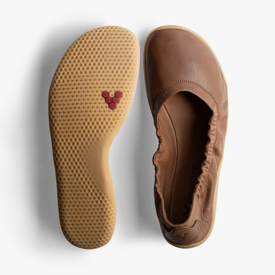 Vivobarefoot Asana Yin Ballerina Leather Women's Shoes