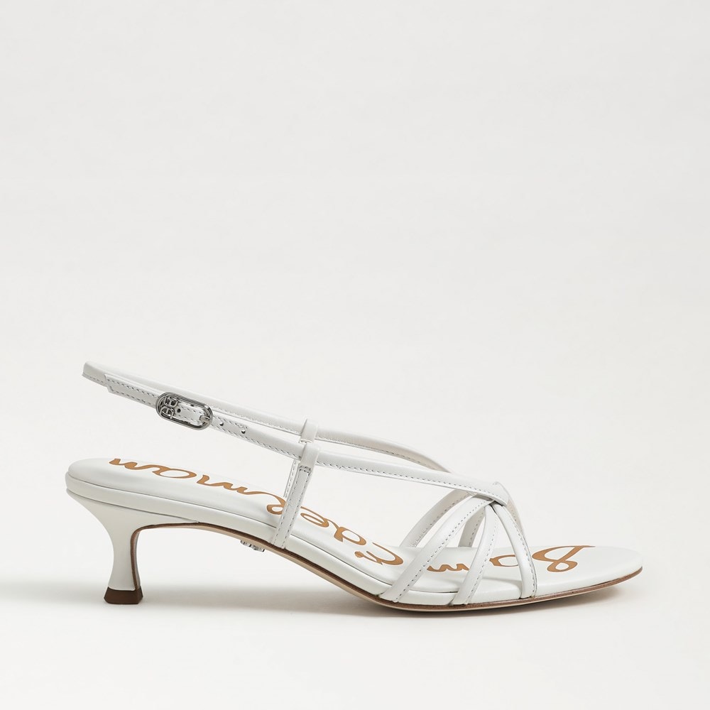 Sam Edelman Women's Cressa Strappy Kitten Heel Sandals