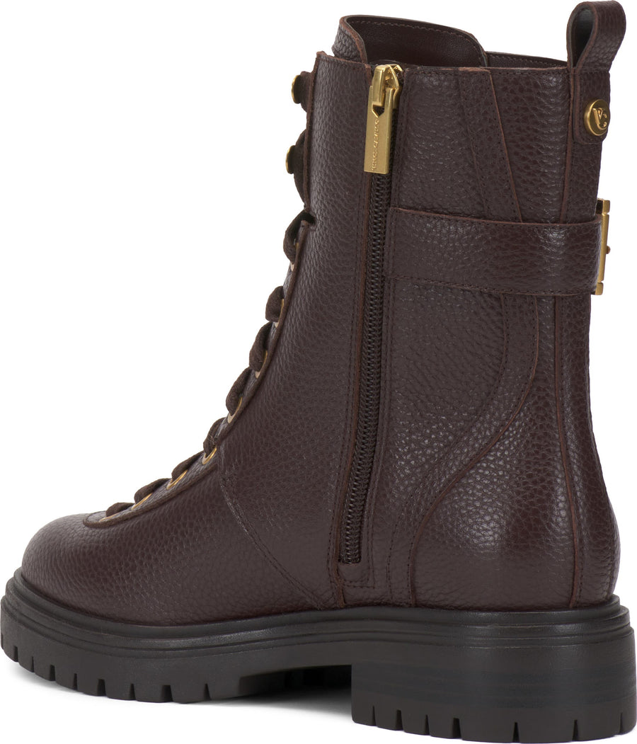 Vince Camuto Becinda Leather Combat Boot - Women's