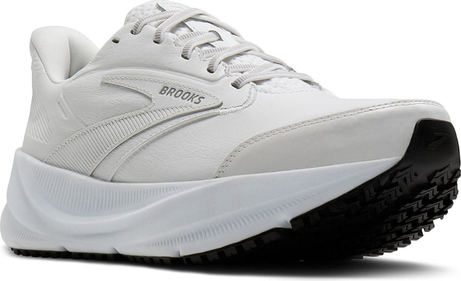 Brooks Ghost Max Slip Resistant Leather Walking Shoe - Men's