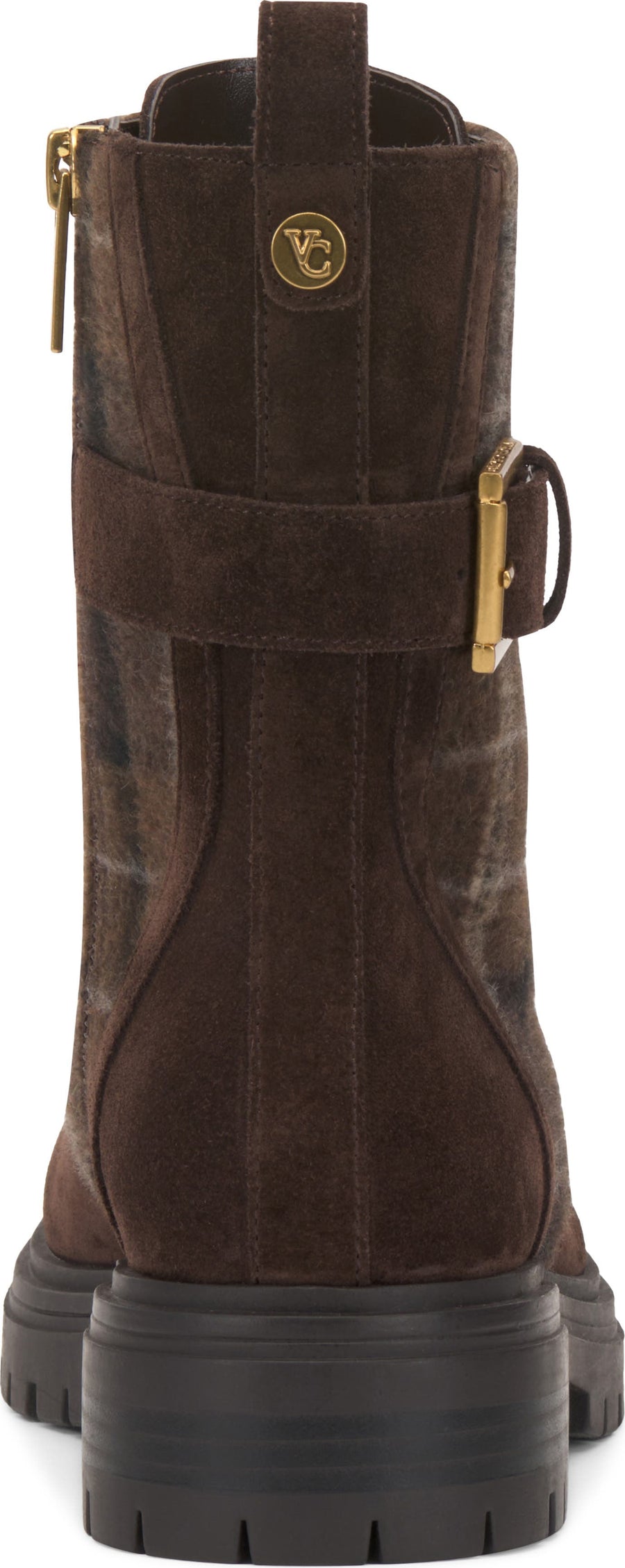 Vince Camuto Becinda Leather Combat Boot - Women's