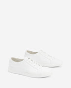 Kenneth Cole Kam Leather Lace-Up Sneakers White