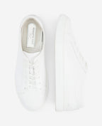 Kenneth Cole Kam Leather Lace-Up Sneakers White