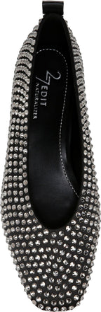 27 Edit Naturalizer Carla Sparkle Embellished Flat - Women's