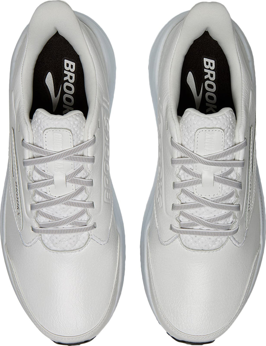 Brooks Ghost Max Slip Resistant Leather Walking Shoe - Men's