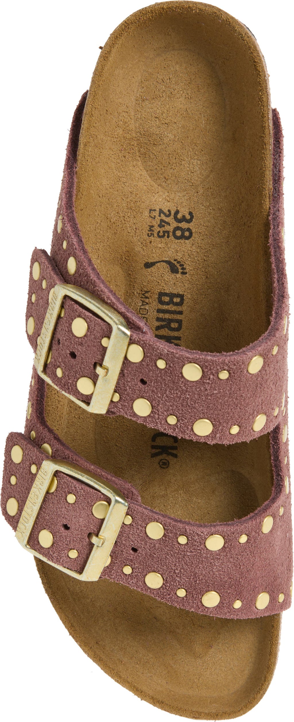 Birkenstock Arizona Rivets Studded Slide Sandal - Women's