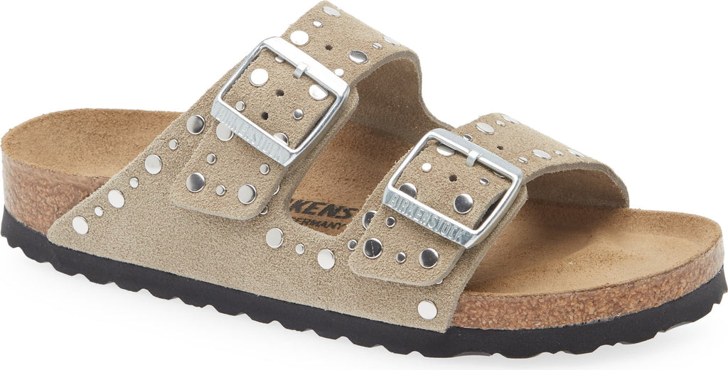 Birkenstock Arizona Rivets Studded Slide Sandal - Women's