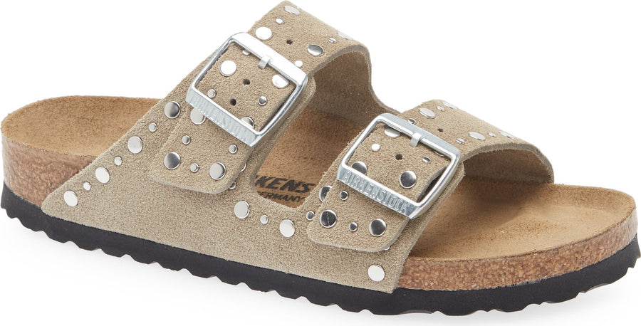 Birkenstock Arizona Rivets Studded Slide Sandal - Women's
