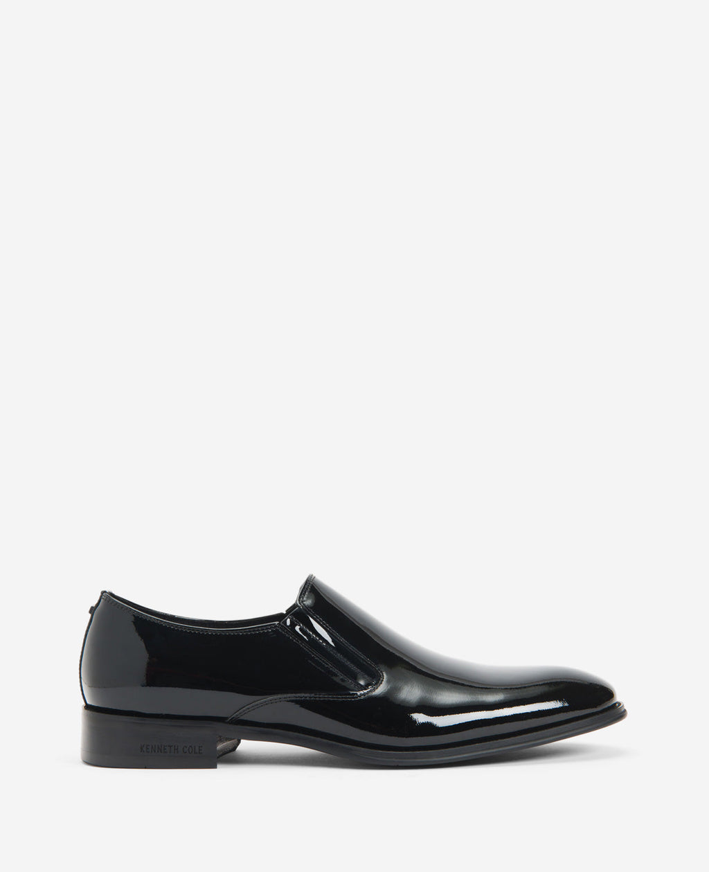 Kenneth Cole Tully Patent Slip-On Oxford With Techni-Coles Black