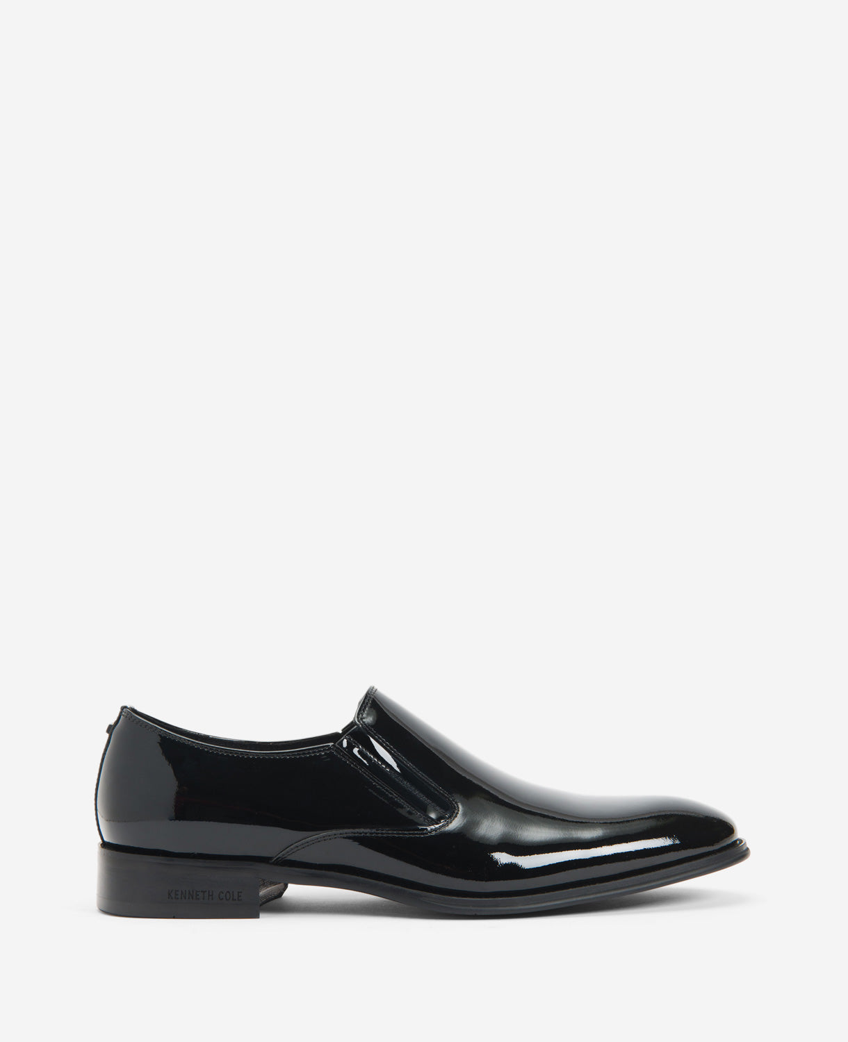Kenneth Cole Tully Patent Slip-On Oxford With Techni-Coles Black