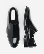 Kenneth Cole Tully Patent Slip-On Oxford With Techni-Coles Black