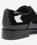 Kenneth Cole Tully Patent Leather Cap Toes Black