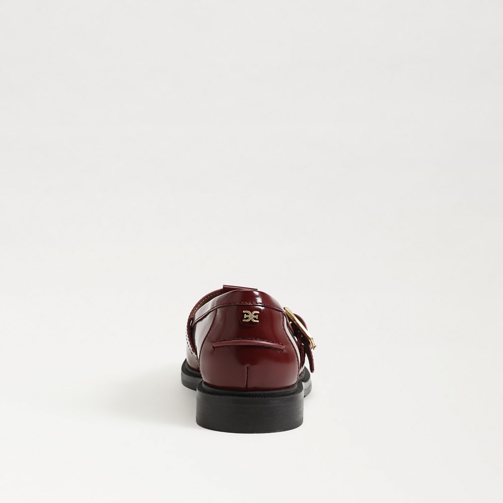 Sam Edelman Women's Elaina T-Strap Buckle Loafers