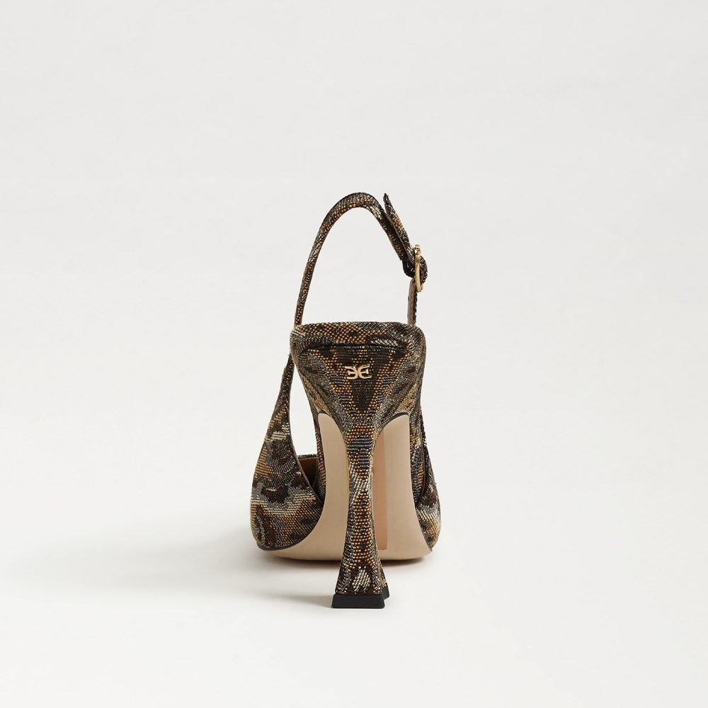 Sam Edelman Women's Odette Cap Toe Slingback Pumps