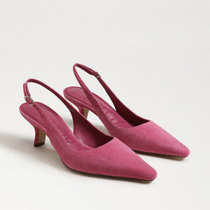 Fuschia Frost Suede