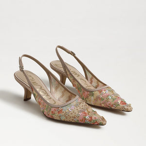 Ecru/Multi Mesh Fabric