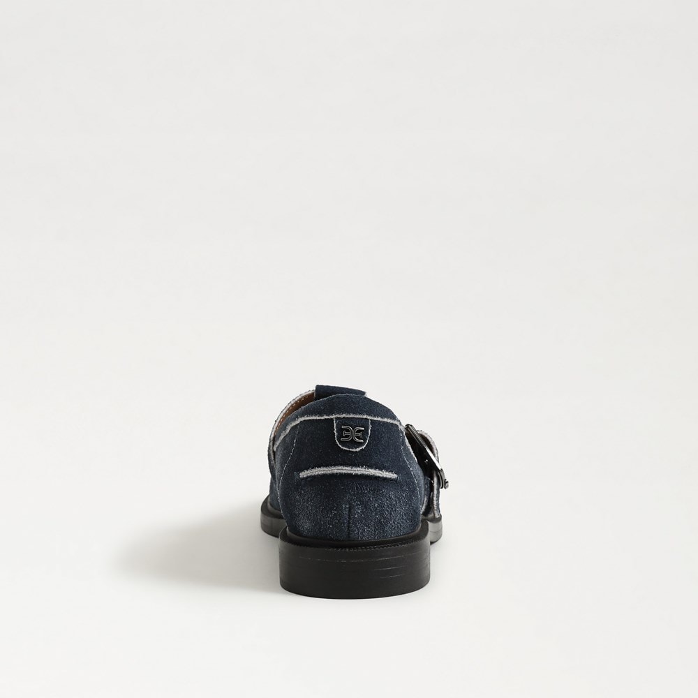 Sam Edelman Women's Elaina T-Strap Buckle Loafers