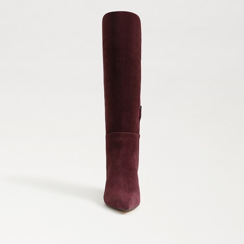 Sam Edelman Women's Taylin Wide Calf Pointed Toe Knee High Boots