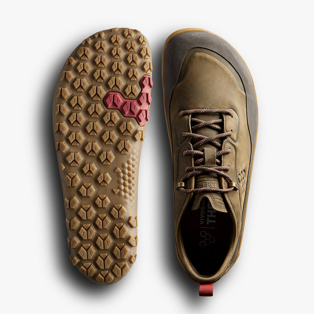 Vivobarefoot Tracker Leather AT Low Men's Shoes