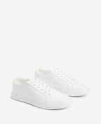 Kenneth Cole Leather Kam Sneakers White