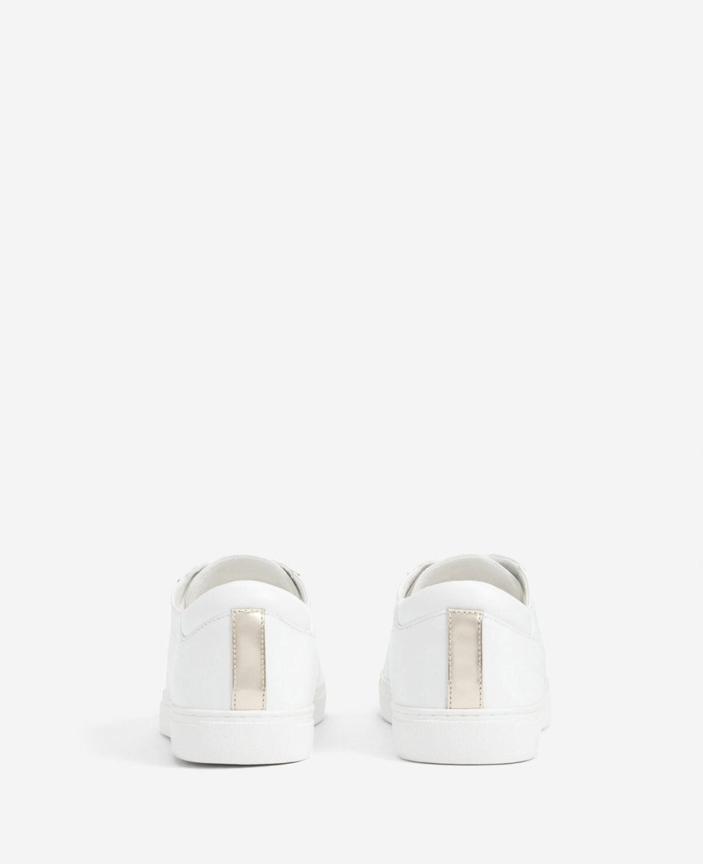 Kenneth Cole Leather Kam Sneakers White