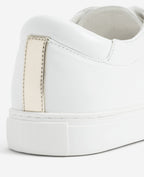 Kenneth Cole Leather Kam Sneakers White