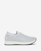 Kenneth Cole Reaction- The Cameron Jewel Jogger Slip-On Sneakers Grey