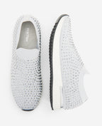 Kenneth Cole Reaction- The Cameron Jewel Jogger Slip-On Sneakers Grey