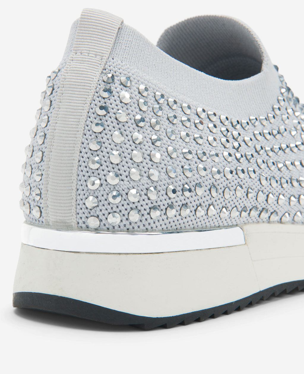 Kenneth Cole Reaction- The Cameron Jewel Jogger Slip-On Sneakers Grey