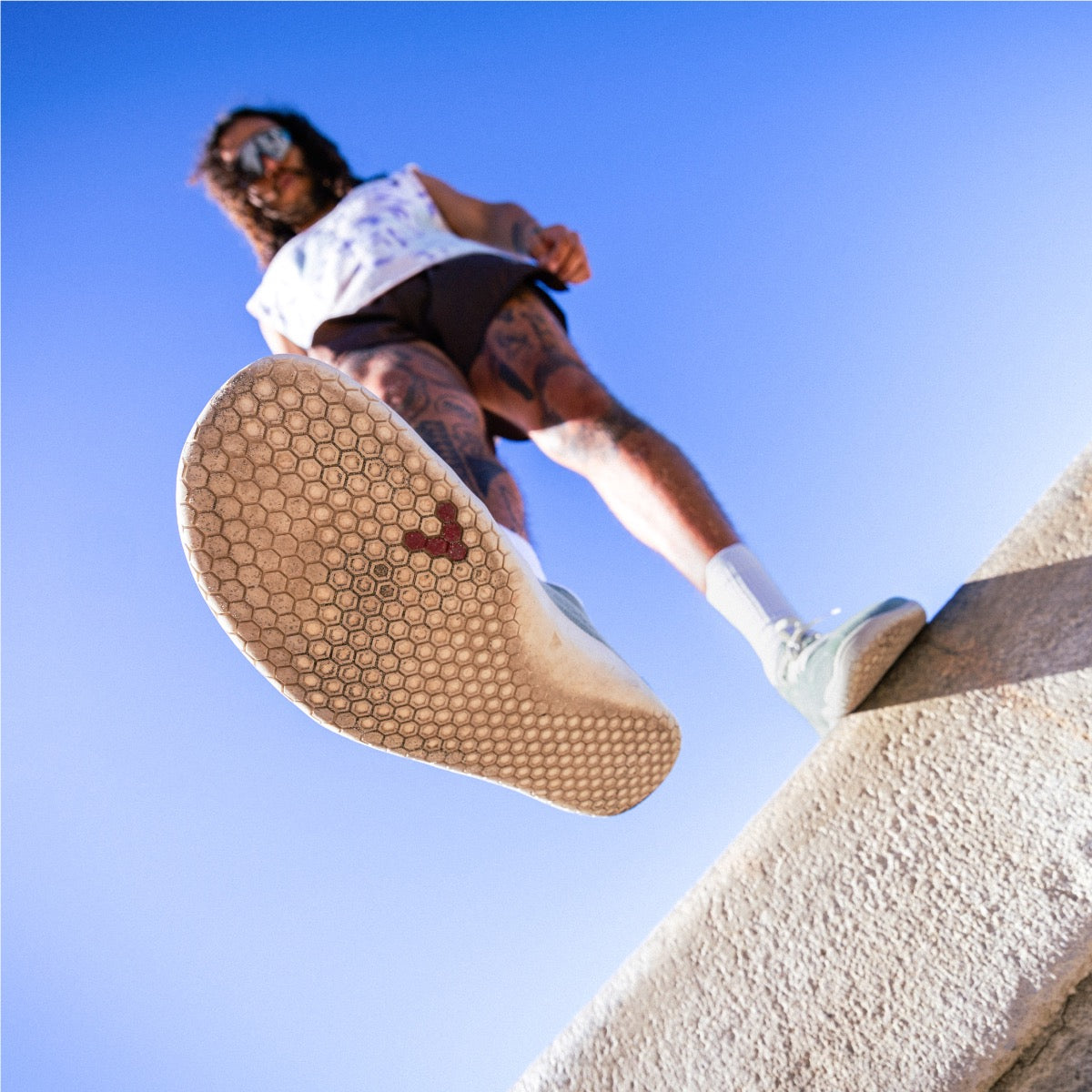 Vivobarefoot Primus Lite Knit Natural Men's Shoes